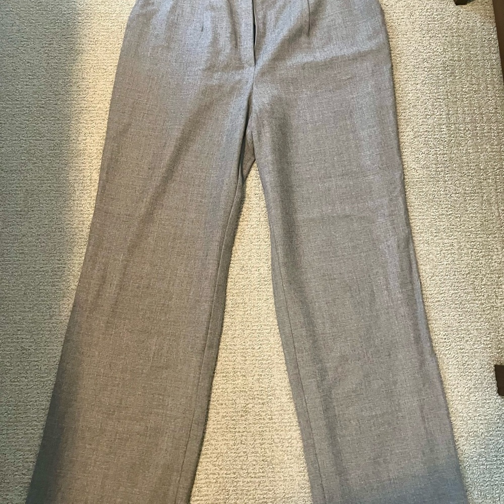 Basler Gray Trousers 100% virgin wool